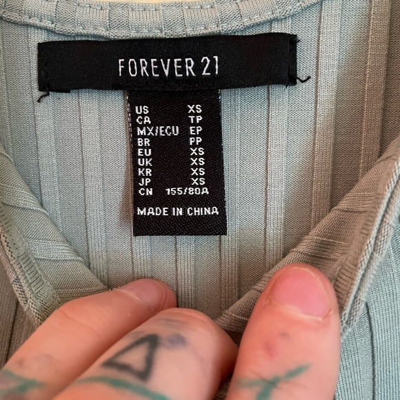 Green Body Forming Dress - Picture 2 of 2